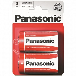 PANASONIC R20 Zinc Carbon BL2 (24шт)