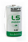 Saft LS26500 C CNR с лепестковыми выводами