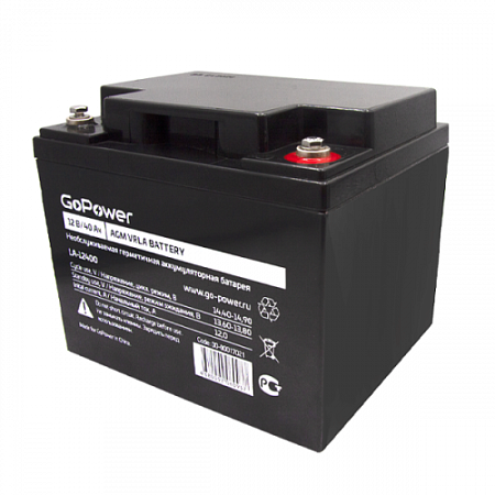 GOPOWER  LA-12400 12V 40Ah