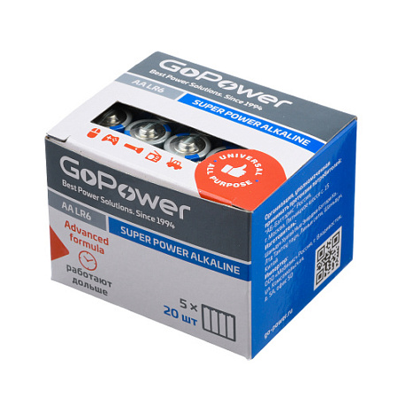GOPOWER LR6 SR4 BOX20