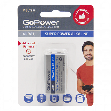 GOPOWER 6LR61 BL1