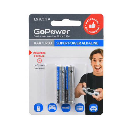 GOPOWER LR03 AAA BL2